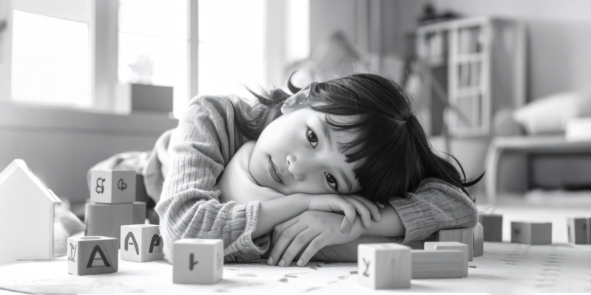 Małe dziecko z zabawkami